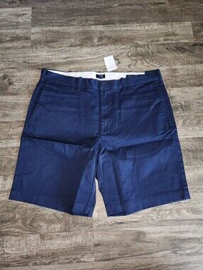 J. Crew Factory 9" Inseam Original Chino Shorts - Navy